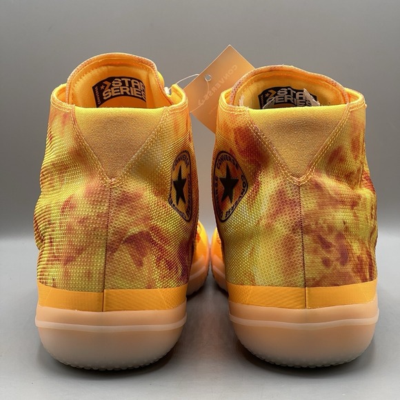 Converse Men's 16 Sneakers All Star Pro BB Flames Basketball Orange 166261C - Picture 8 of 12